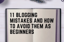 11 Common Blogging Mistakes
