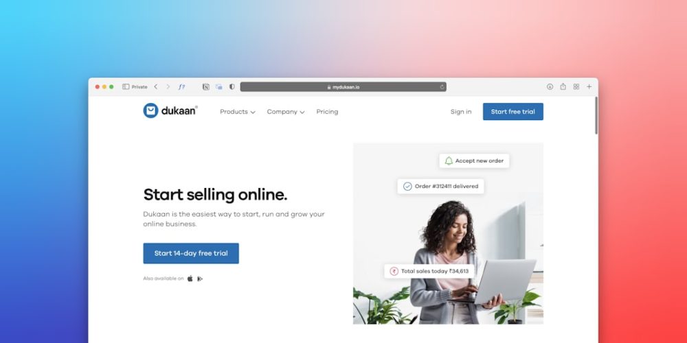Photo Startup Website